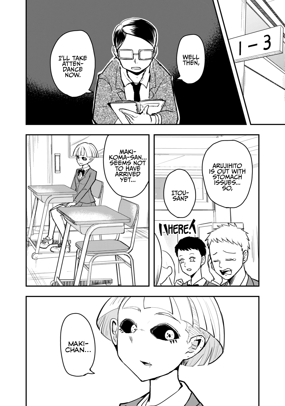 A manga about the kind of PE teacher who dies at the start of a school horror film Chapter 53 2